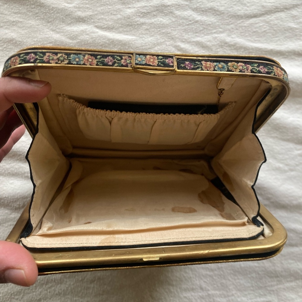 Vintage Floral Tapestry Clutch - Picture 8 of 13